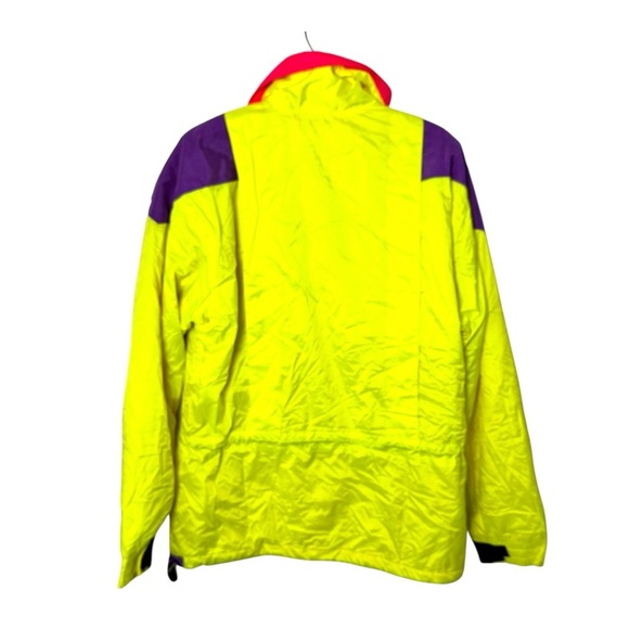 Vintage Mountain Goat color block 90’s ski jacket Y2K size M retro snow jacket - Picture 2 of 16